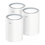 ראוטר (3 יחידות) Cudy AX3000 2.5G Whole Home Mesh Wi-Fi 6 System M3000 V2.0
