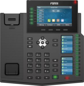⁦טלפון IP מתקדם לעסקים Fanvil X6U⁩ – תמונה ⁦2⁩