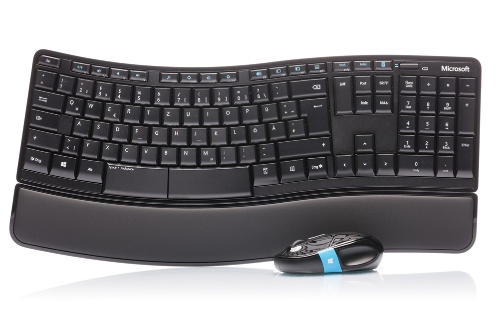 CM_MS_L3V00014 סט מקלדת ועכבר אלחוטיים Microsoft Sculpt Comfort Desktop L3V-00014 – תמונה 1
