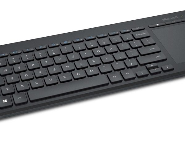 מקלדת אלחוטית כולל משטח מגע Microsoft All-in-One Media Keyboard