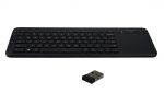 ⁦מקלדת אלחוטית כולל משטח מגע Microsoft All-in-One Media Keyboard⁩ – תמונה ⁦2⁩