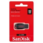 ⁦זכרון נייד SanDisk Cruzer Blade 32GB USB⁩ – תמונה ⁦2⁩