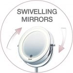 ⁦מראת קוסמטיקה ואיפור מוארת Beurer BS55 עם הגדלה פי 7⁩ – תמונה ⁦2⁩