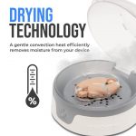 ⁦קופסאת ייבוש חשמלית למכשירי שמיעה Eartech Drydome⁩ – תמונה ⁦3⁩