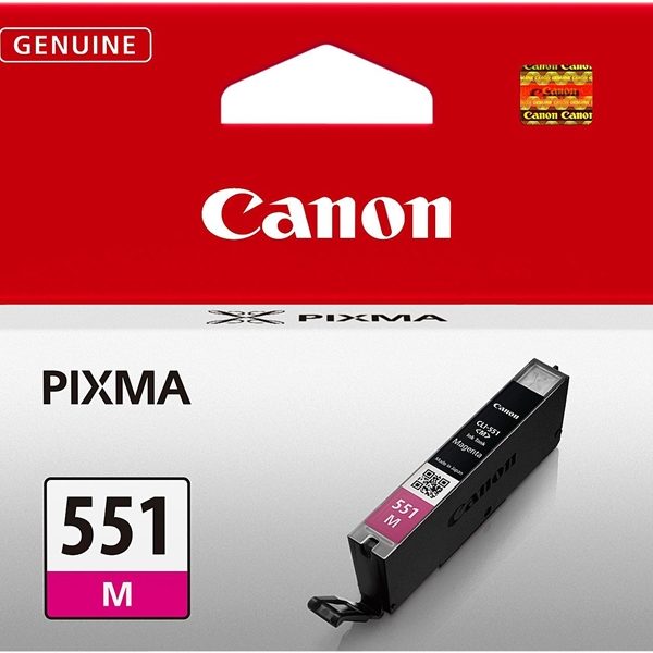 ראש דיו תואם אדום CANON CLI-551M