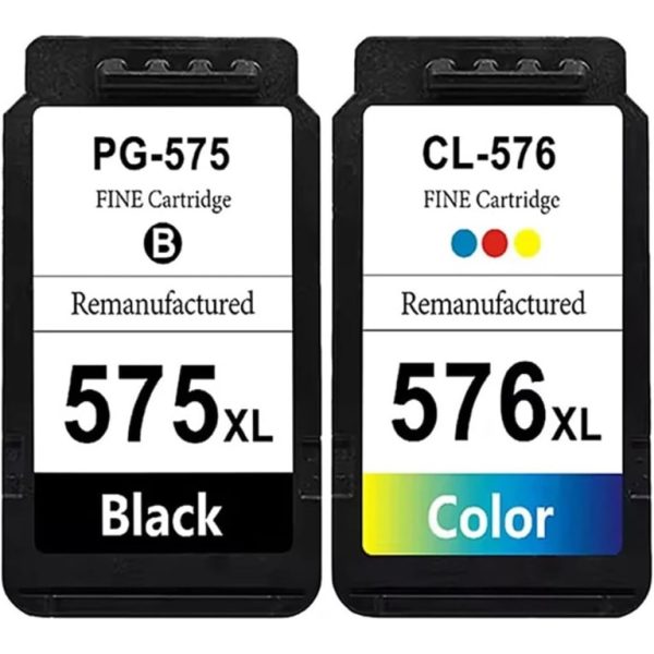סט ראשי דיו תואם CANON PG575XL + CL576XL