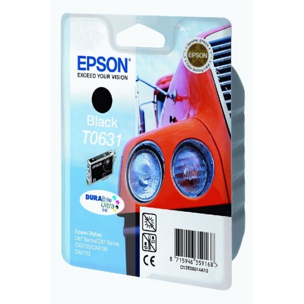ראש דיו תואם שחור EPSON T0631 ראש דיו תואם שחור EPSON T0631