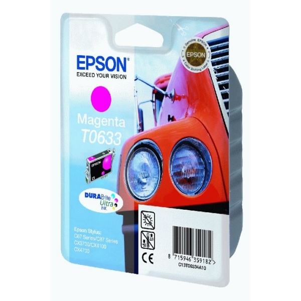 ראש דיו תואם אדום EPSON T0633 ראש דיו תואם אדום EPSON T0633