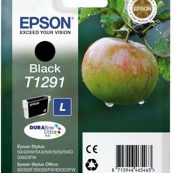 ראש דיו תואם שחור EPSON T1291