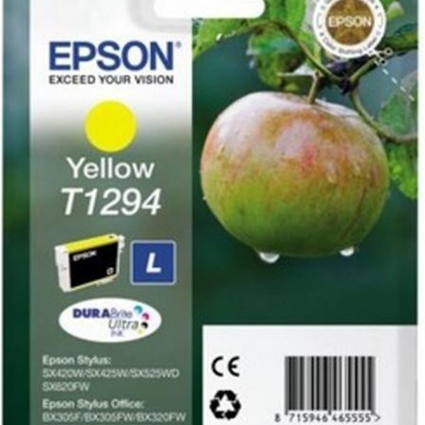 ראש דיו תואם צהוב EPSON T1294