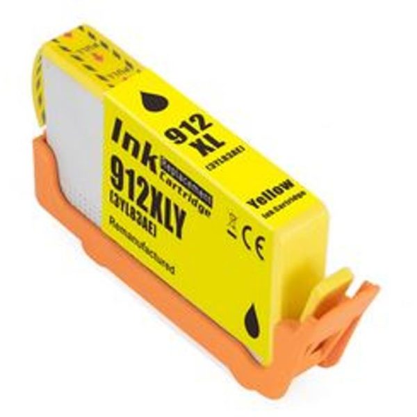 ראש דיו תואם צהוב ל-825 דף HP 912XL 3YL83AE