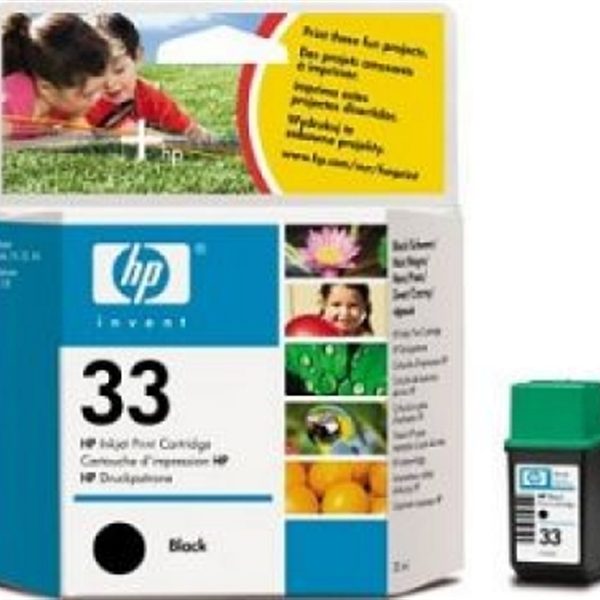ראש דיו תואם שחור HP33 51633ME