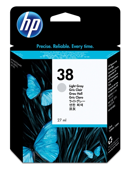 ראש דיו תואם אפור בהיר HP38 C9414A