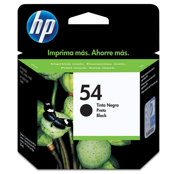 ראש דיו תואם שחור HP54 CB334AE