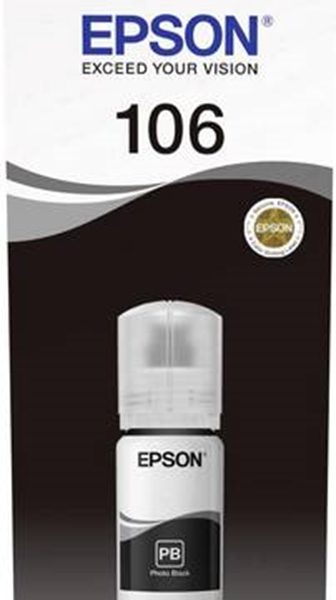 בקבוק דיו שחור פוטו EcoTank 106 Series