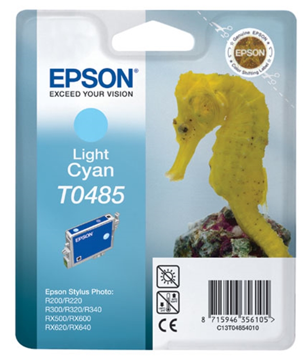 ראש דיו מקורי כחול בהיר EPSON T0485