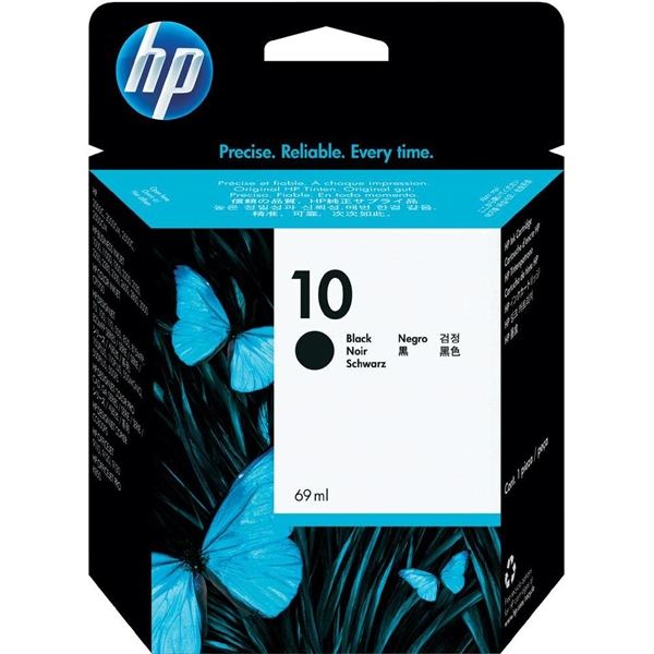 ראש דיו מקורי שחור HP10 C4844A
