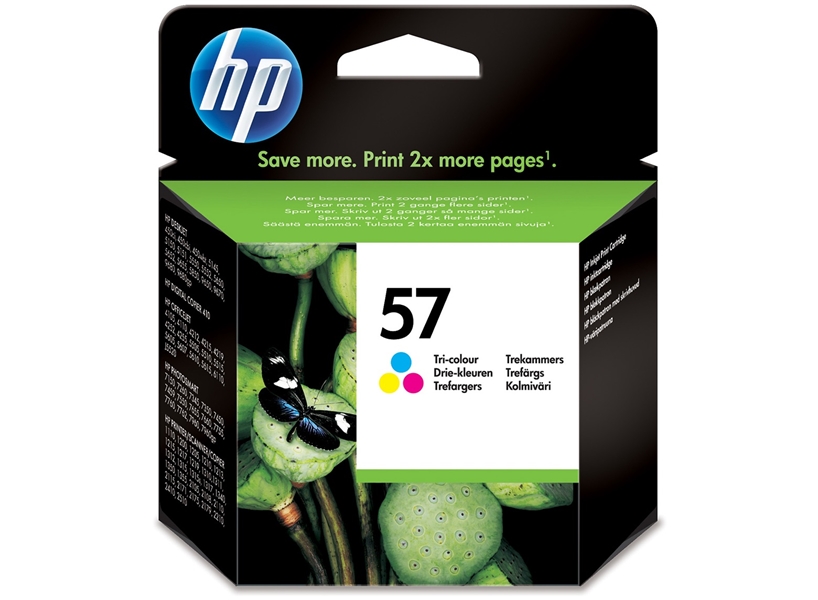 ראש דיו מקורי צבעוני HP57 C6657AE