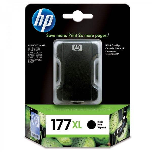 ראש דיו מקורי שחור HP177XL C8719HE