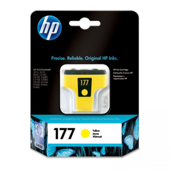 ראש דיו מקורי צהוב HP177 C8773HE