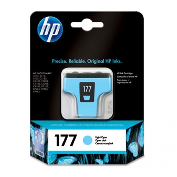 ראש דיו מקורי כחול בהיר HP177 C8774HE