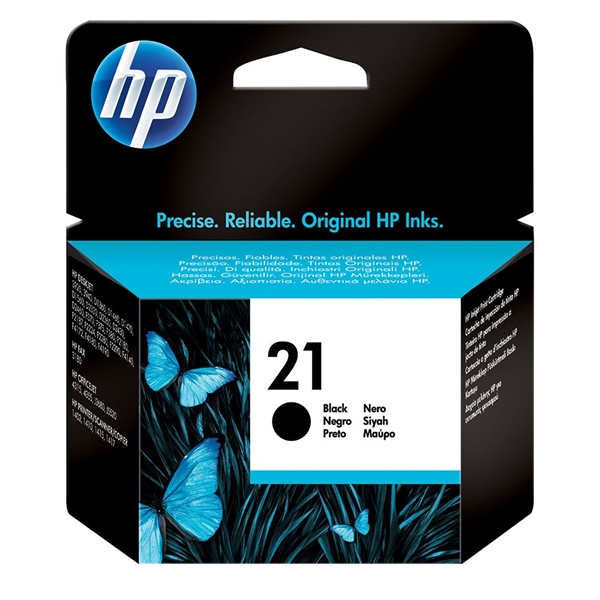 ראש דיו מקורי שחור HP21 C9351AE