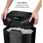 ⁦מגרסת נייר פתיתים Mini-Cut 12 ליטר Fellowes Powershred LX25M⁩ – תמונה ⁦3⁩