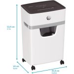 ⁦מגרסת נייר פתיתים 15 דפים 20 ליטר HP OneShred 15CC⁩ – תמונה ⁦3⁩