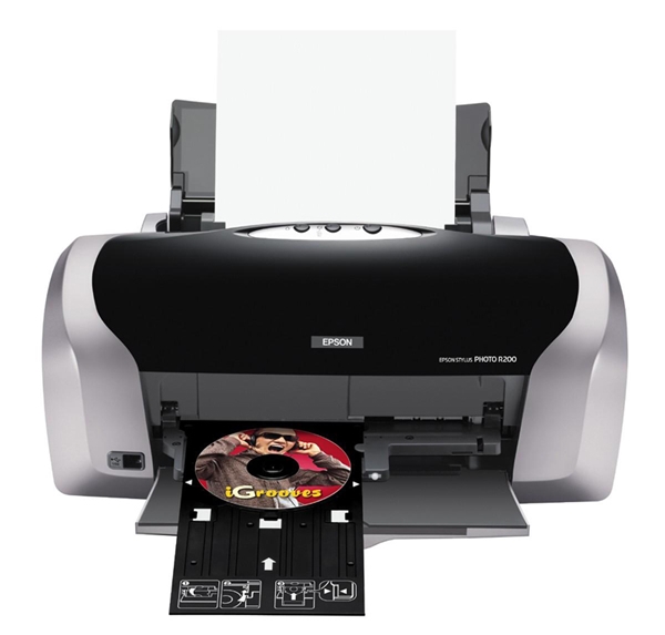 מדפסת הזרקת דיו EPSON Stylus Photo R200 מדפסת הזרקת דיו EPSON Stylus Photo R200