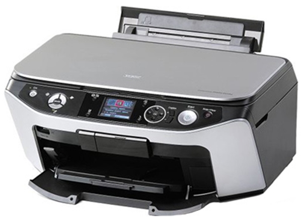 מדפסת הזרקת דיו EPSON Stylus Photo RX590 מדפסת הזרקת דיו EPSON Stylus Photo RX590