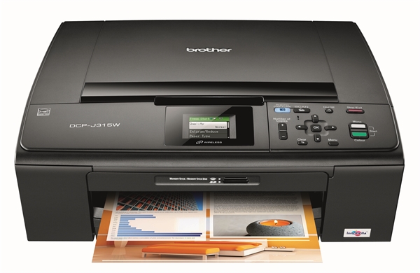 מדפסת משולבת הזרקת דיו  Brother DCP-315CN