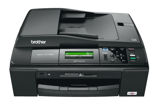 מדפסת משולבת הזרקת דיו  Brother DCP-J715W