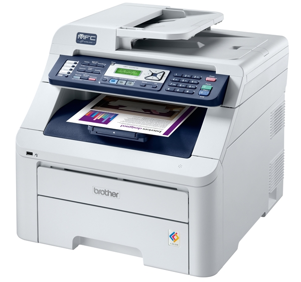 מדפסת לייזר צבעונית משולבת Brother MFC-9320CW