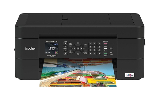מדפסת משולבת הזרקת דיו  Brother MFC-J491DW