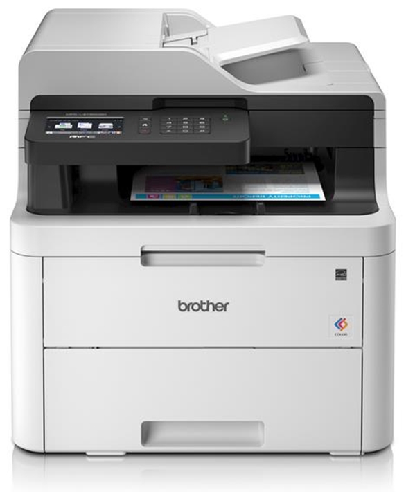 מדפסת לייזר צבעונית משולבת כולל דופלקס Brother MFC-L3730CDN