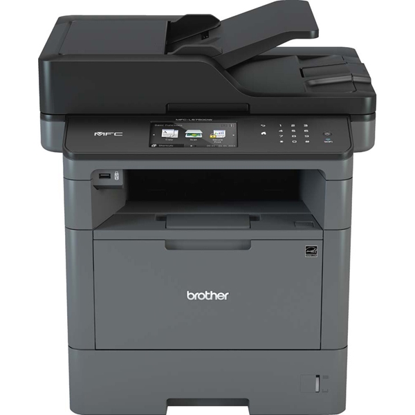 מדפסת לייזר משולבת לעסקים  Brother MFC-L5750DW - V-Printer: מדפסת וטונר מקורי גדול נוסף