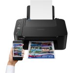 ⁦מדפסת הזרקת דיו משולבת CANON PIXMA TS3750i⁩ – תמונה ⁦3⁩