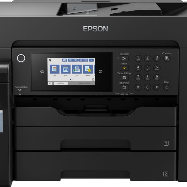 מדפסת דיו A3 משולבת אלחוטית Epson EcoTank L15160