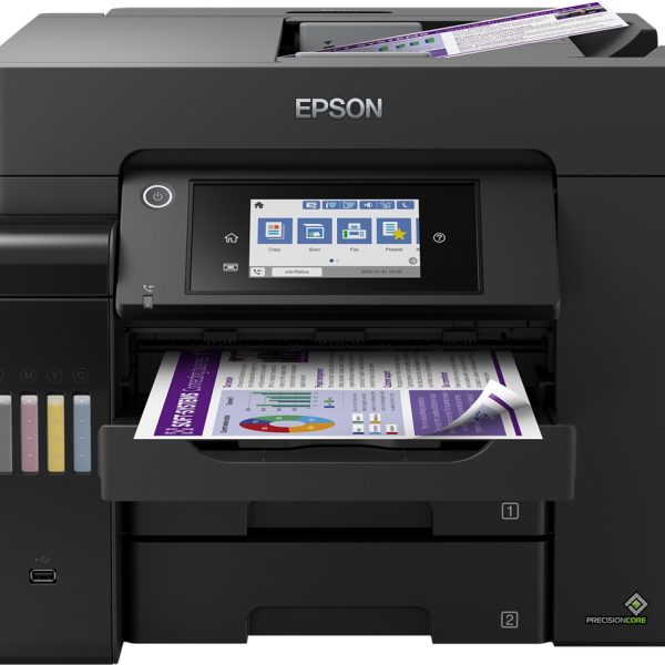 מדפסת דיו משולבת אלחוטית Epson EcoTank L6550