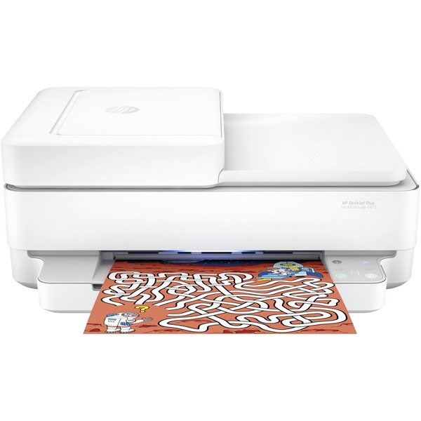 מדפסת הזרקת דיו משולבת HP DeskJet Plus Ink Advantage 6475 All-in-One - 5SD78C - V-Printer: מדפסת
