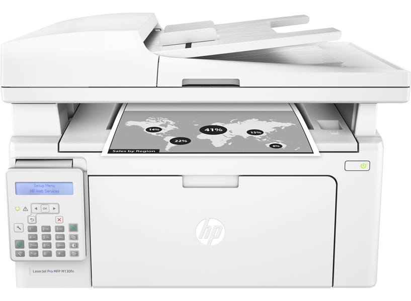 מדפסת לייזר משולבת  HP LaserJet Pro MFP M130fn - G3Q59A