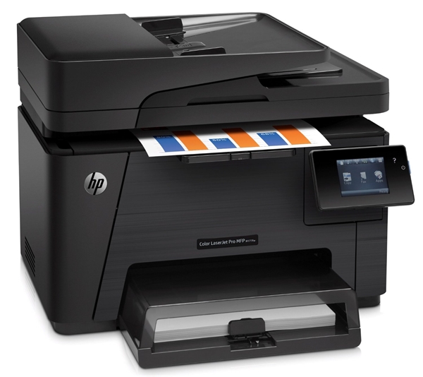 מדפסת לייזר משולבת צבעונית  HP LaserJet Pro MFP M177fw‎