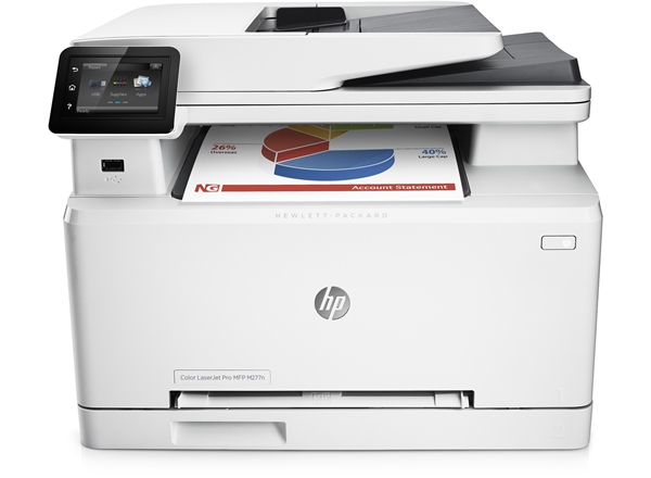 מדפסת לייזר משולבת צבעונית  HP Color LaserJet Pro MFP M277n