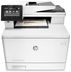 ⁦מדפסת לייזר משולבת צבעונית  HP Color LaserJet Pro MFP M477fnw CF377A⁩ – תמונה ⁦2⁩