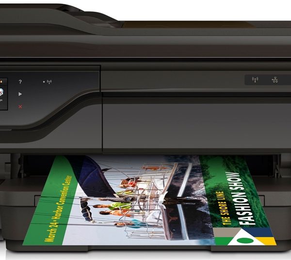מדפסת הזרקת דיו HP Officejet 7610 Wide Format e-All-in-One Printer