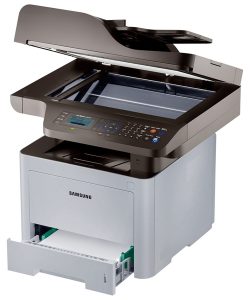 ⁦מדפסת לייזר משולבת אלחוטית Samsung Xpress Pro SL-M3870FW⁩ – תמונה ⁦2⁩