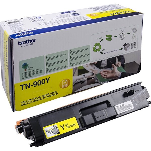 טונר צהוב תואם חדש Brother TN-900Y