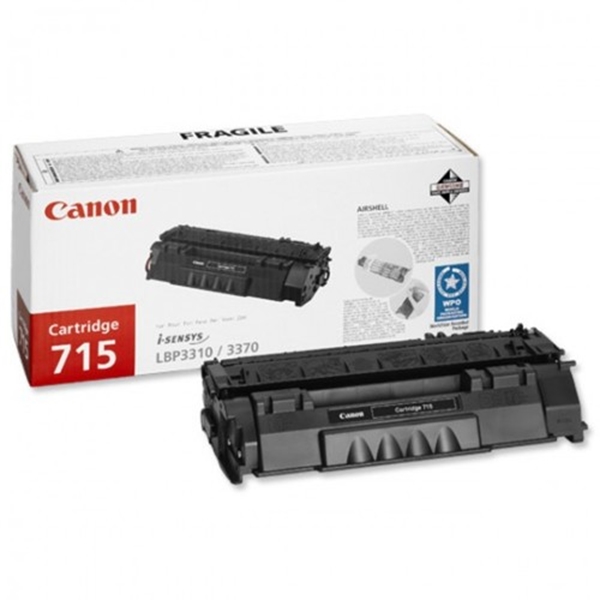 טונר שחור תואם Canon CRG715