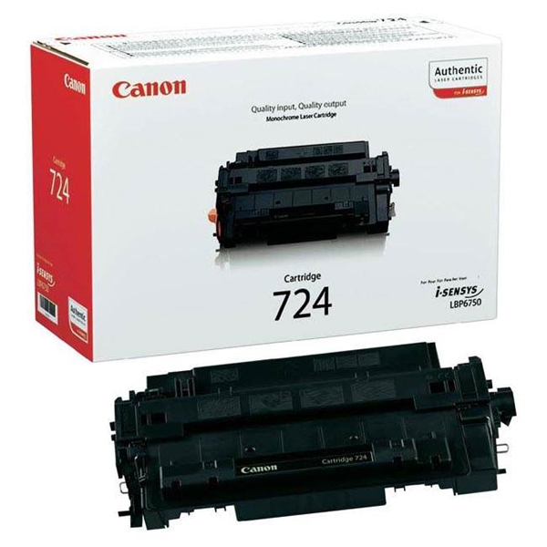 טונר שחור תואם Canon CRG724 טונר שחור תואם Canon CRG724