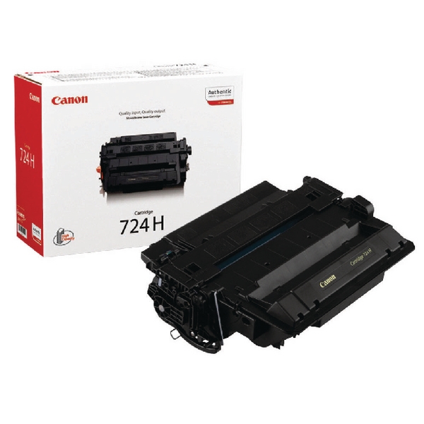 טונר שחור מקורי Canon CRG724H טונר שחור מקורי Canon CRG724H